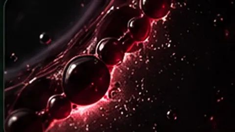Rich red droplets